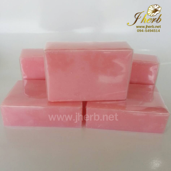 สบู่กูลต้าสตอเบอรี่ผสมนมเปรี้ยว ขนาด 100 กรัม