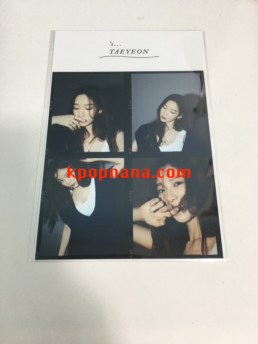 ของหน้าคอนแทยอน 's...Taeyeon Concert Official Goods - Film set แบบ A พร้อมส่ง