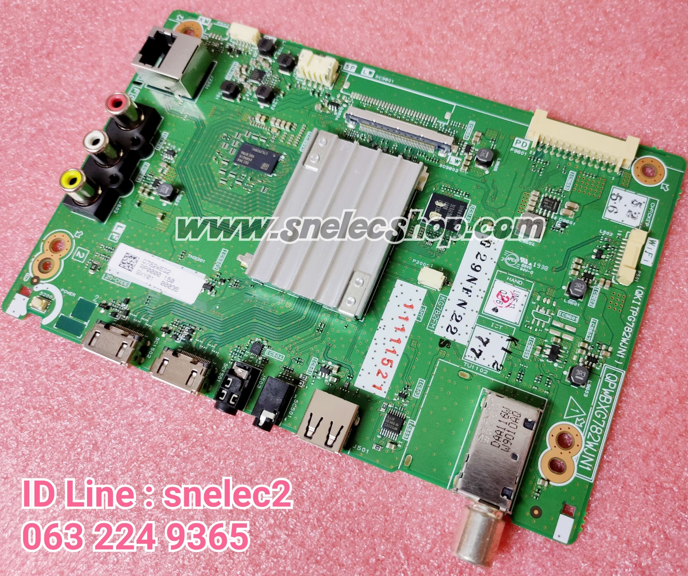 เมนบอร์ด Sharp รุ่น LC-40SA5500X พาร์ท DKEYMG782FMG2