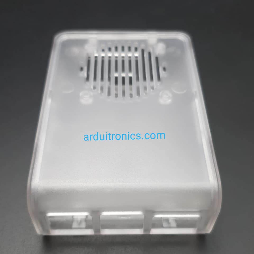 Raspberry Pi 4B Case (Transparent Color) สีใส