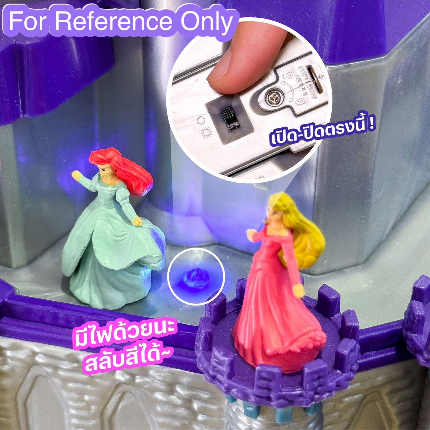 ถังป๊อปคอร์นปราสาทเจ้าหญิงดิสนีย์ ฉลองดิสนีย์ 100 ปี Disney Princess Castle Popcorn Bucket,celebrate Disney's 100th anniversary