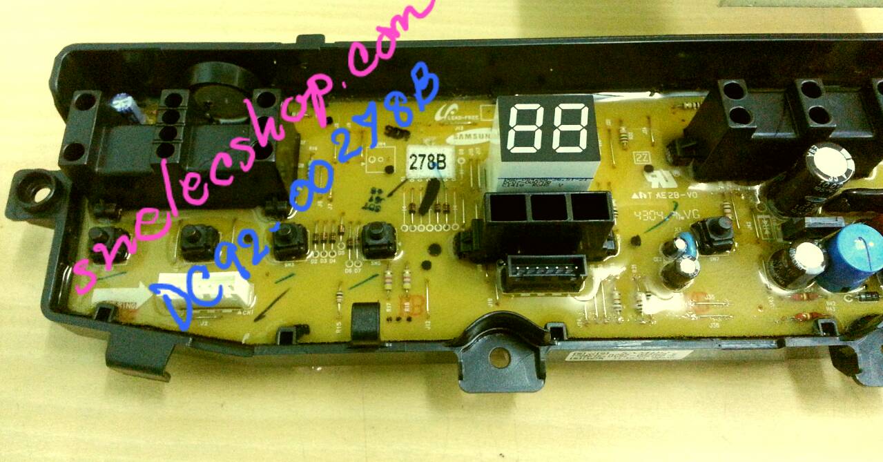 บอร์ดเครื่องซักผ้า ซัมซุง DC92-00278B