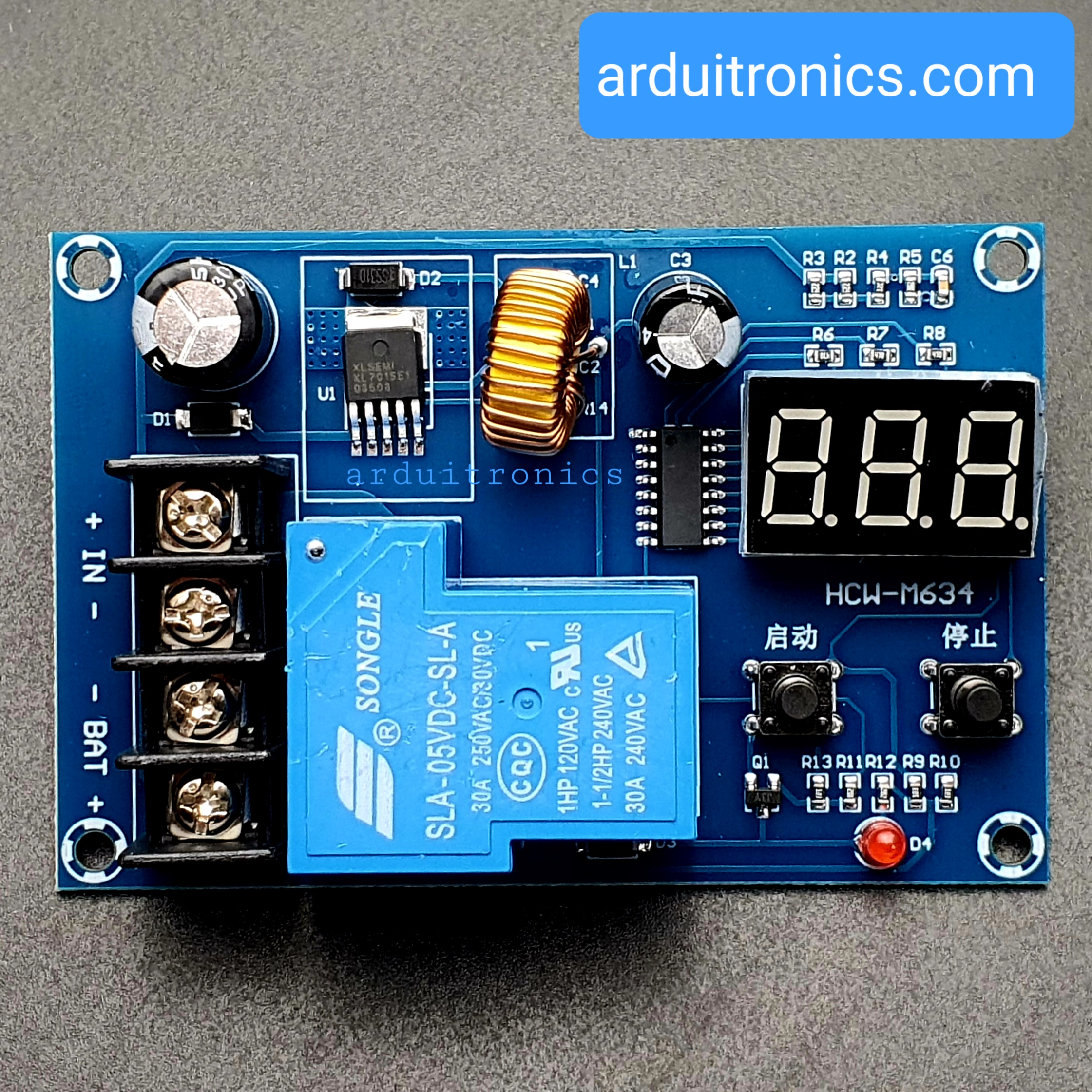 XH-M604 Battery Lithium Battery Charging Control Module Battery Charging Control Protection Switch 6-60V