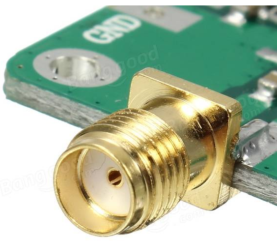 RF Broadband Low Noise Amplifier LNA (0.1 - 2000 MHz, Gain 30dB)