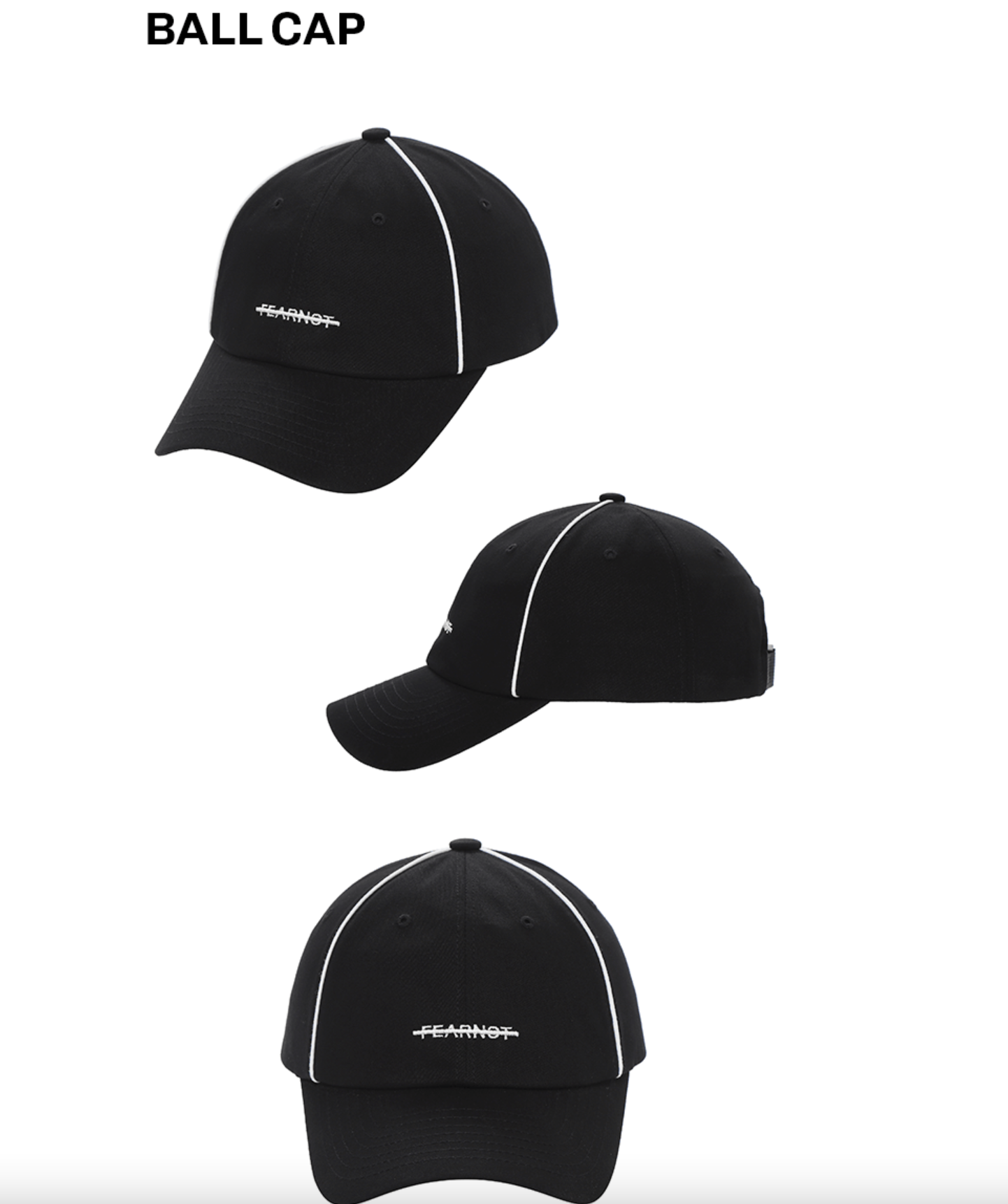 LE SSERAFIM FEARNADA 2023 S/S キャップ 帽子 LE SSERAFIM -LE SSERAFIM 'FEARNADA' 2023 S/S MD - Ball Cap