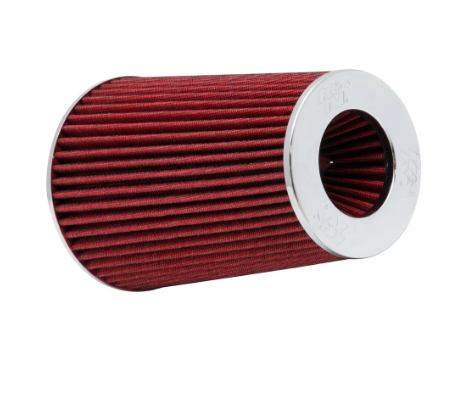 ไส้กรองขนาดปาก 4" (4 3/4",6") L 9.5" CHROME (HIGH FLOW) RG-1002RD-L