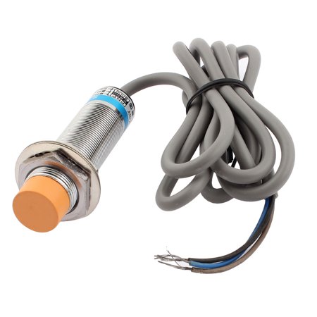 Metal Inductive Sensor (LJ18A3-8-Z/BY DC6-36V 300mA) PNP Normally Open เซ็นเซอร์ตรวจจับโลหะระยะสูงสุด 8mm - หัวสีส้ม