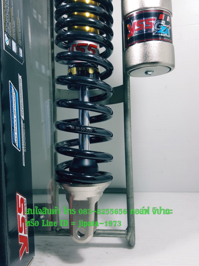 (Click 125 i,Zoomer x) โช้คอัพหลังเดี่ยว YSS รุ่น G-ZA สำหรับ Honda Click 125 i และ Honda Zoomer X และ Yamaha TTX