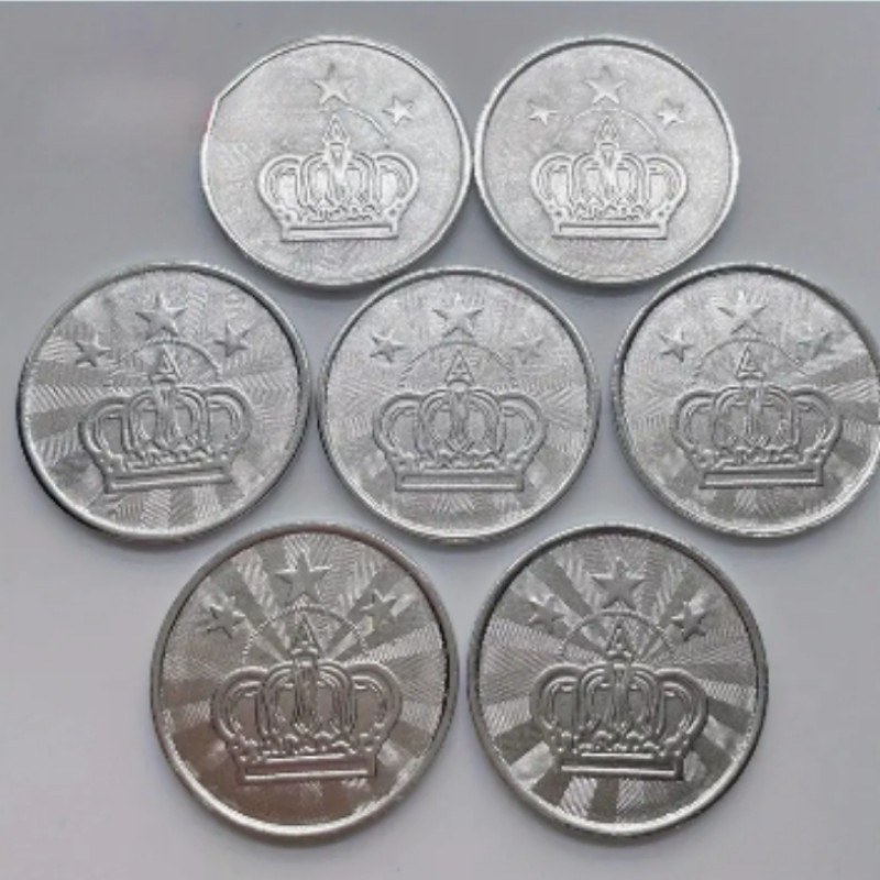 10เหรียญ ที่ระลึก เหรียญเกม รูปมงกุฎ 2.5ซม