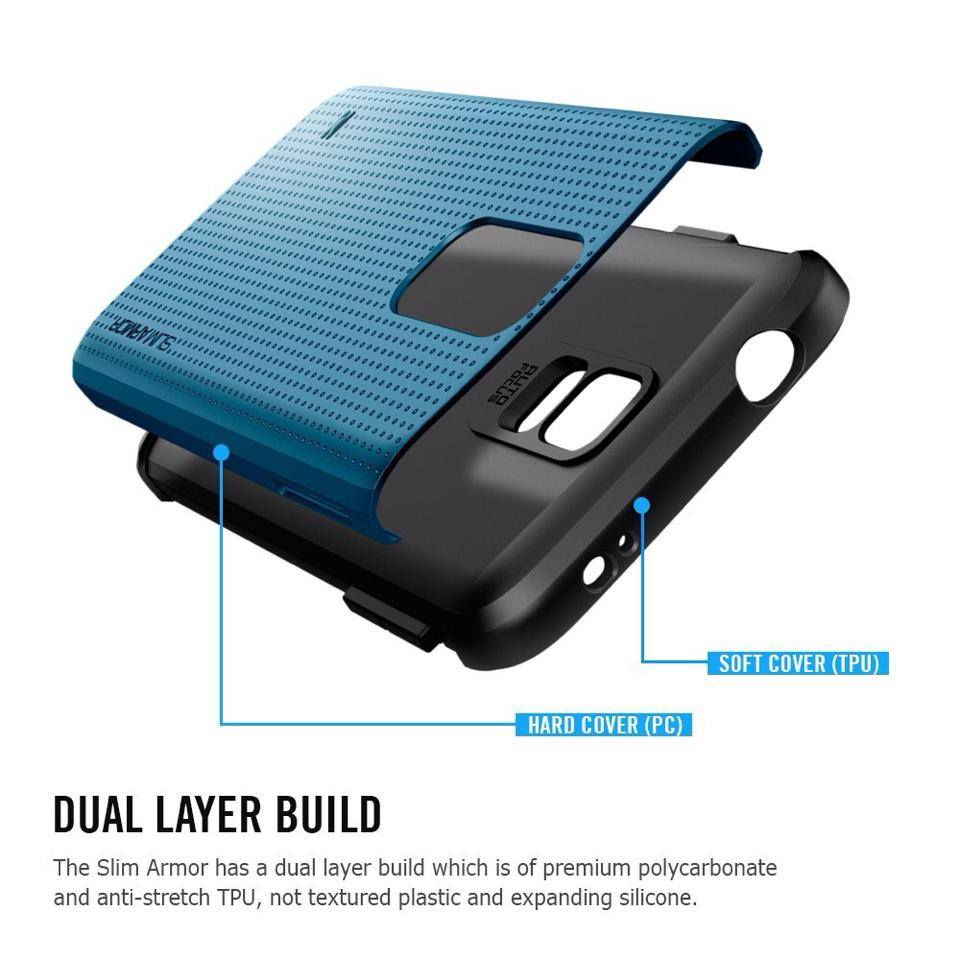 Back case for Samsung Galaxy S5 สีน้ำเงิน 1 ชิ้น