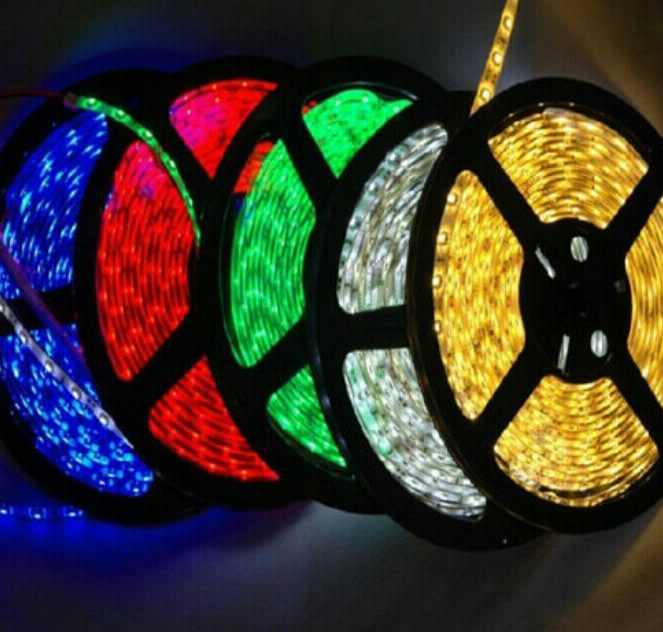 ไฟLEDริบบิ้น5050มีสี ขาว เวอร์มไวน์ แสงสีขาว