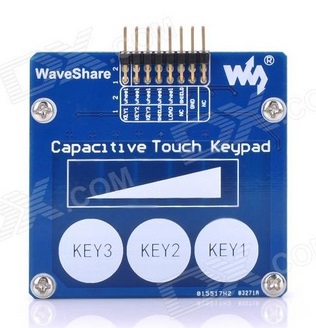 Capacitive Touch Keypad Module - Blue