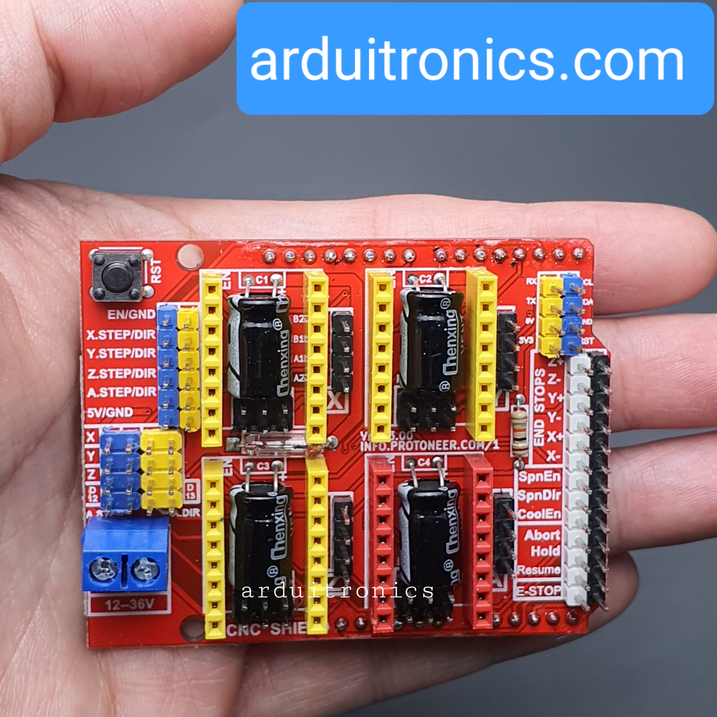 CNC Shield V3 for Arduino - Arduino, Raspberry Pi, NodeMCU, IoT, Nvidia ...
