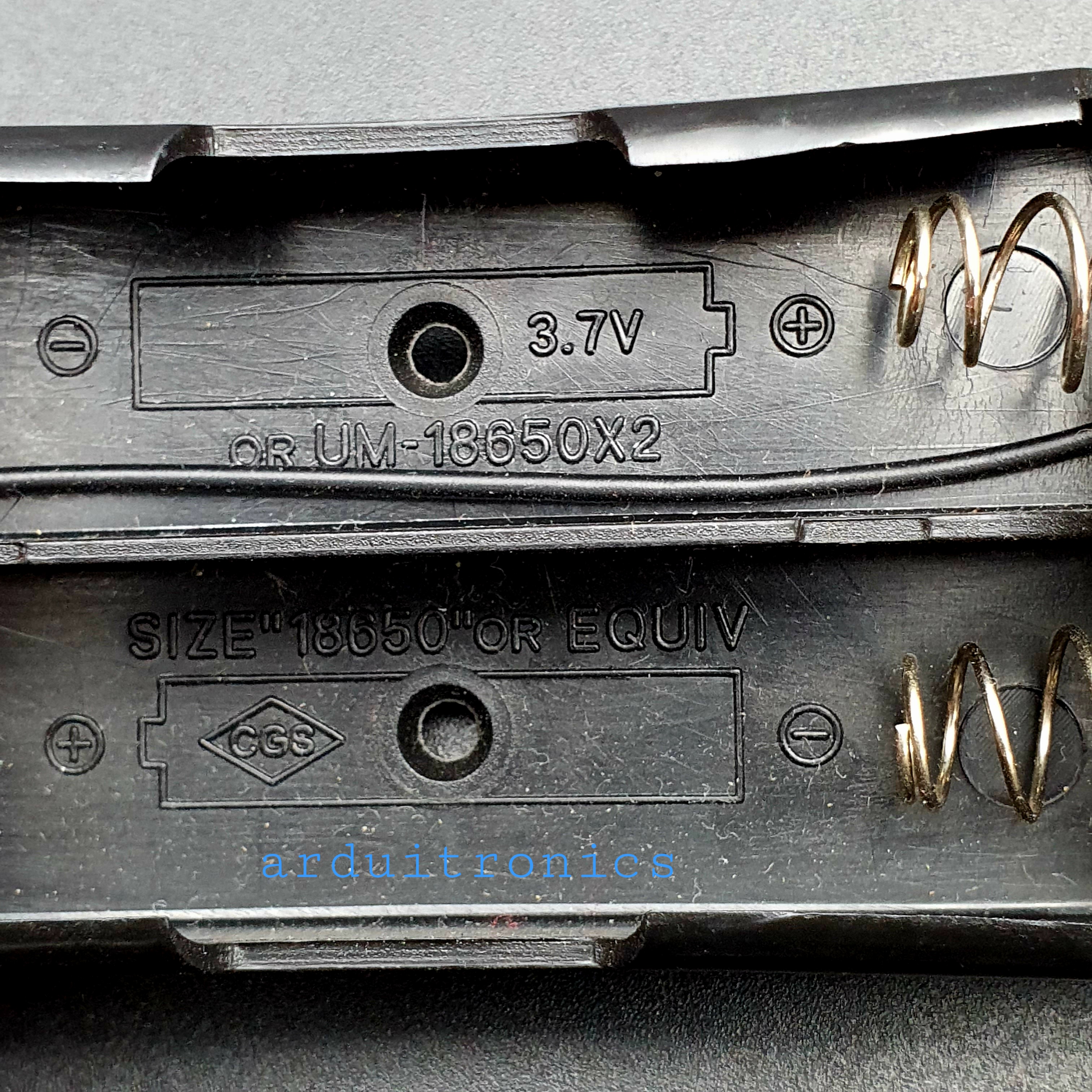 Raspberry Pi (RPi) UPSPack Standard V3 PCB สีแดง + Battery Box 18650