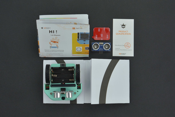 micro: Maqueen Lite with Skin (Green) - micro:bit Educational Programming Robot Platform (แท้จาก DFRobot)