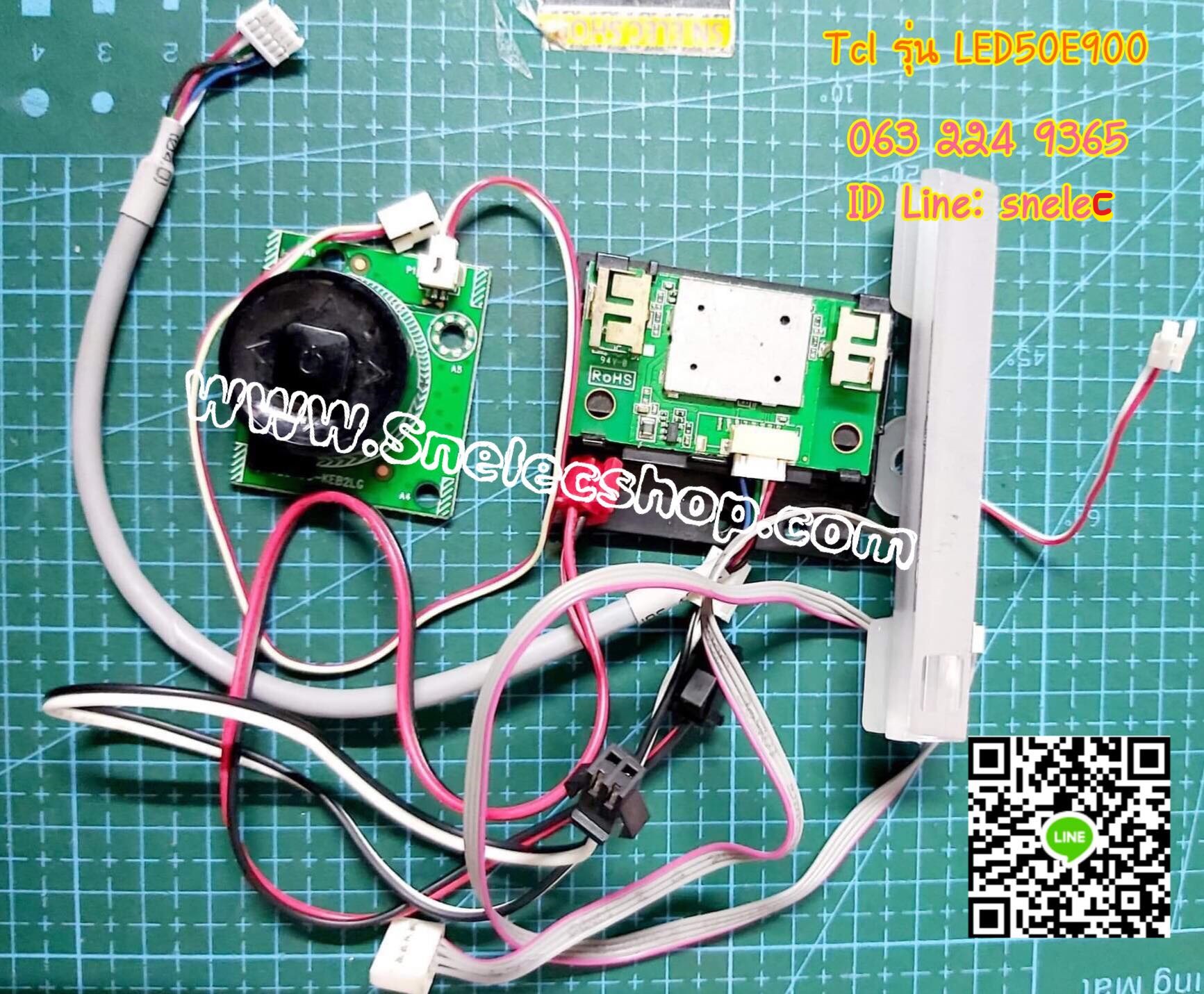 TCL รุ่น LED50E5900 ชุดรับสัญญาณรีโมท คีย์ และ ไวไฟ