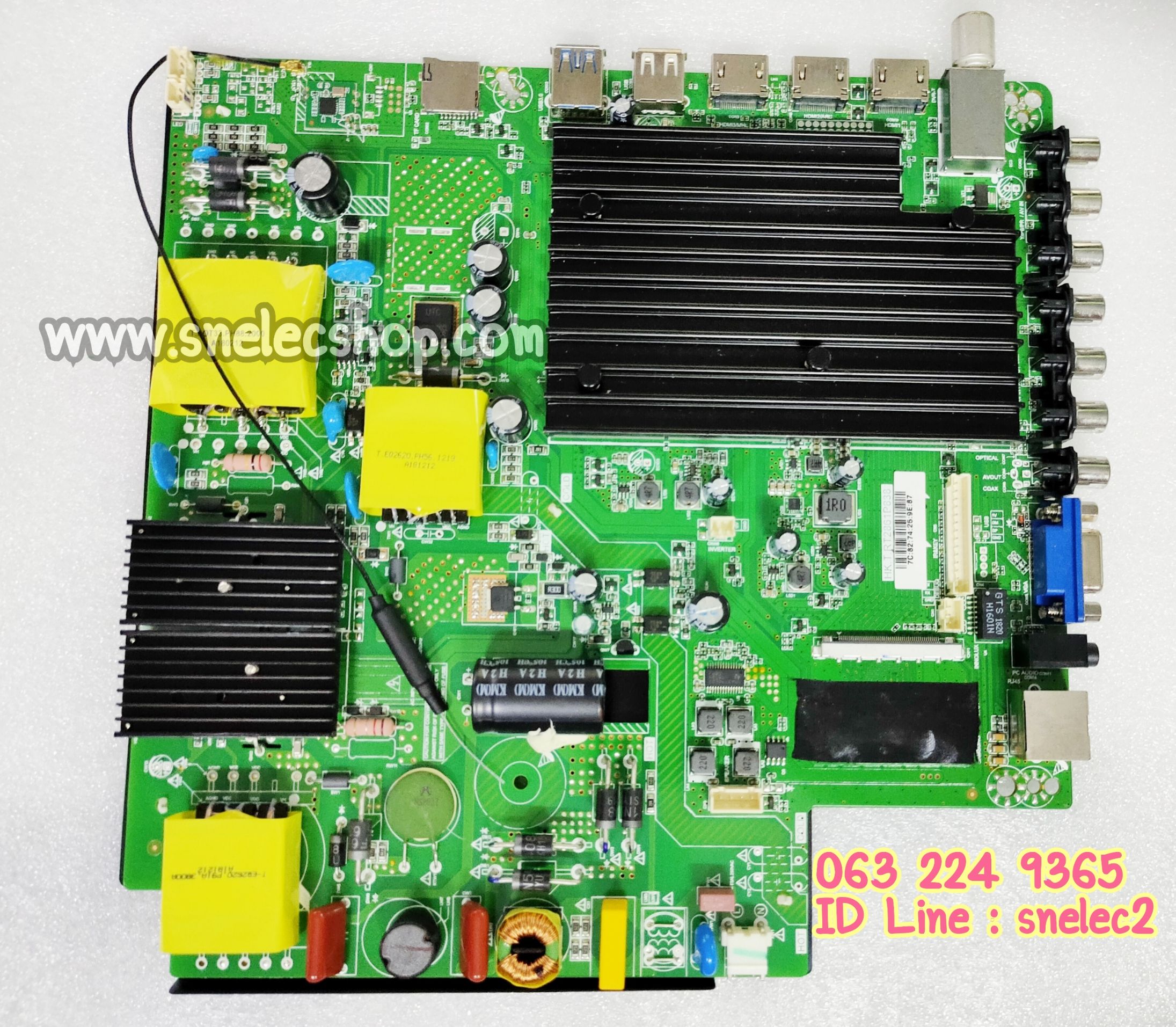 เมนบอร์ด APrisma จอ 4K ขนาด 50นิ้ว พาร์ทบอร์ด HK.T.RT2861P838