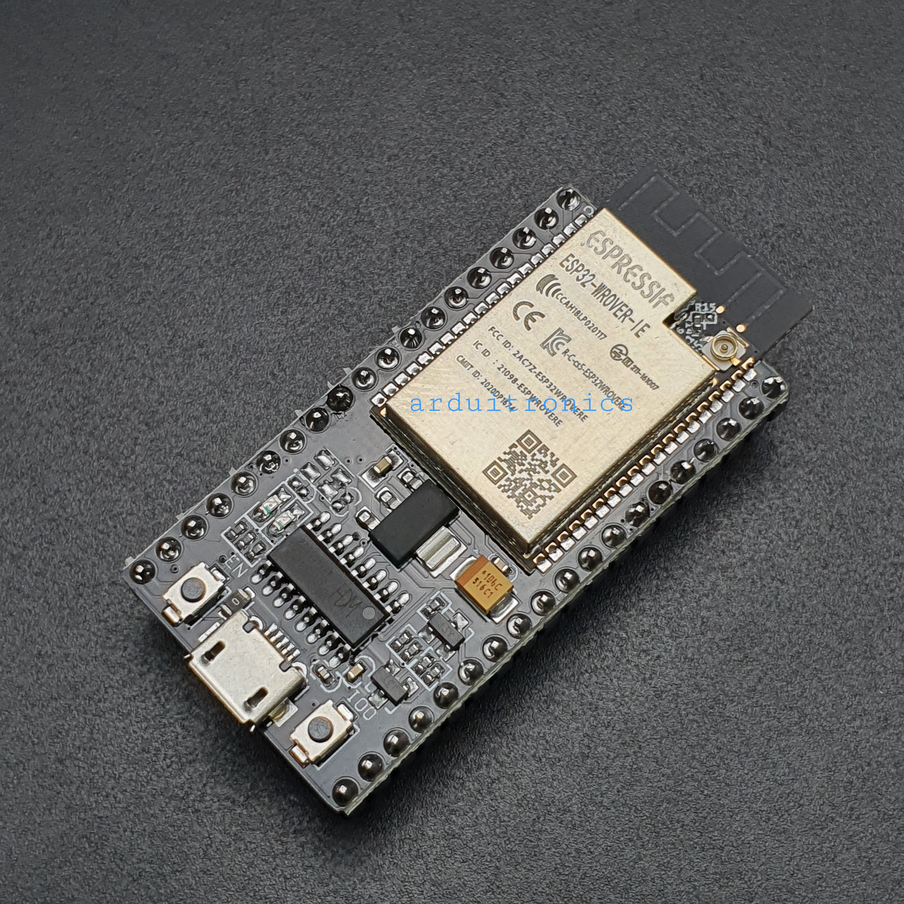 ESP32 NodeMCU ESP32-WROVER-IE Wi-Fi and Bluetooth Module [มีขั้วต่อสายอากาศแบบ IPEX Antenna] 38 pin