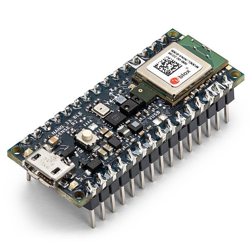 Nano 33 BLE Sense Rev2 With Headers (แท้ 100% จาก Italy supports TensorFlow Lite & TinyML) - AI Edge Computing