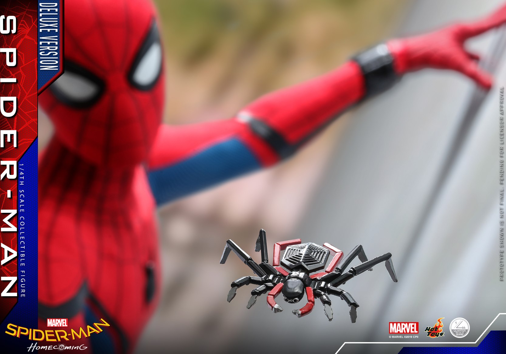 "Pre-Order" Hot Toys Spider-Man: Homecoming - 1/4th scale Spider-Man Collectible Figure (Deluxe Version)