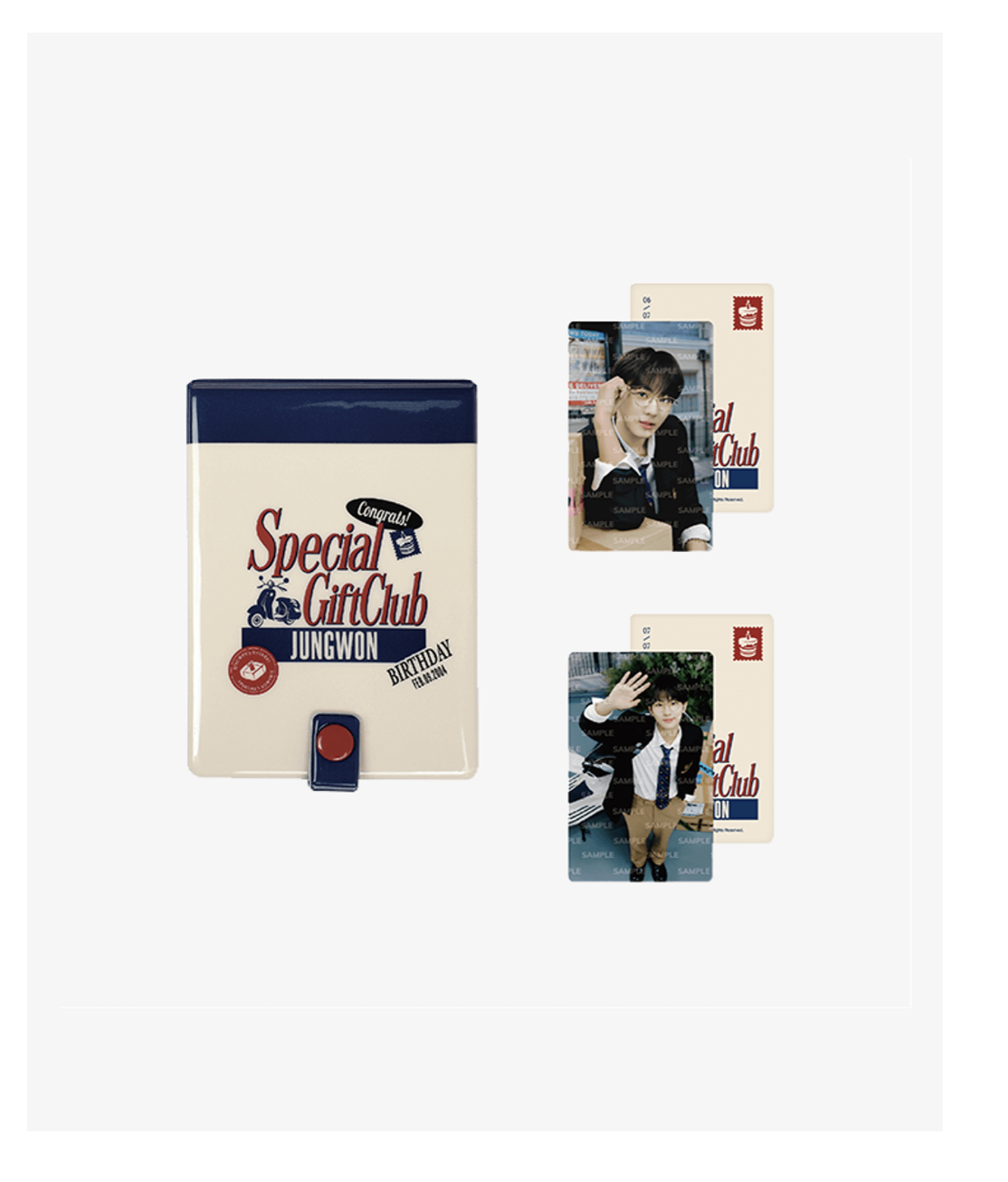ENHYPEN - JUNGWON - -ของสะสม MINI PHOTO CARD BINDER