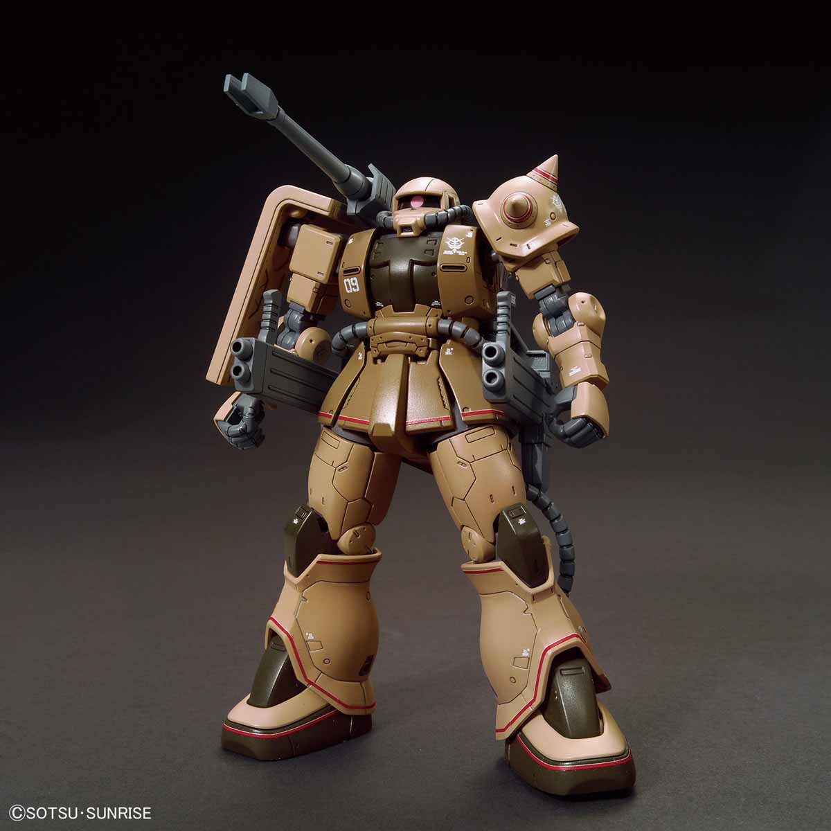 HG 1/144 MS-06CK Zaku Half Cannon