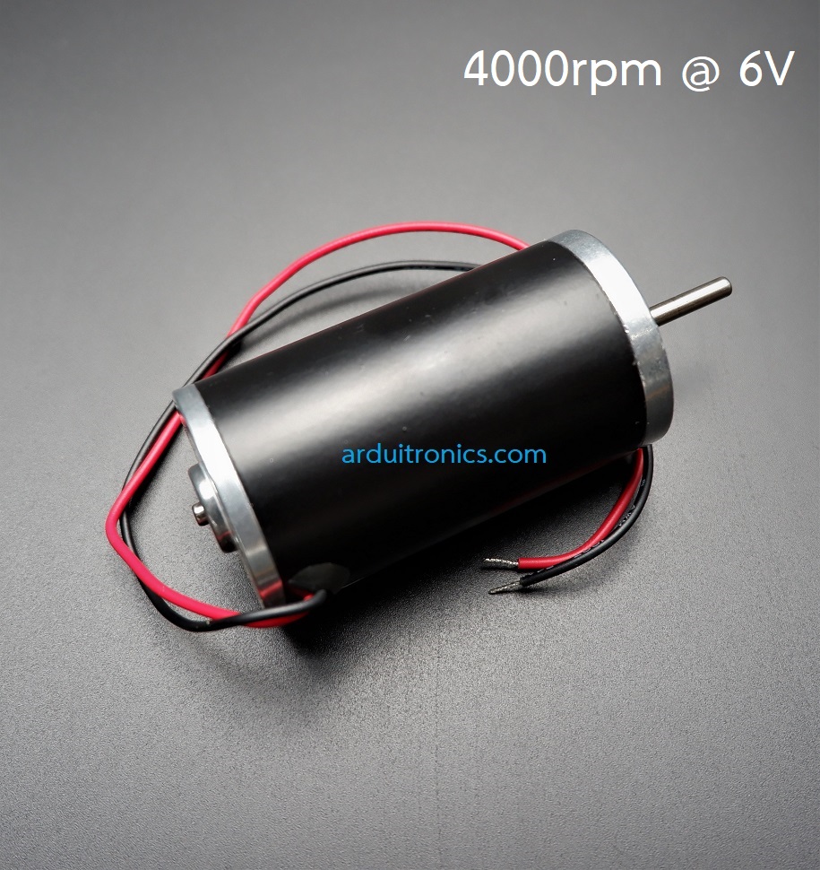 Magnet DC High Speed Motor (6V 4000rpm)