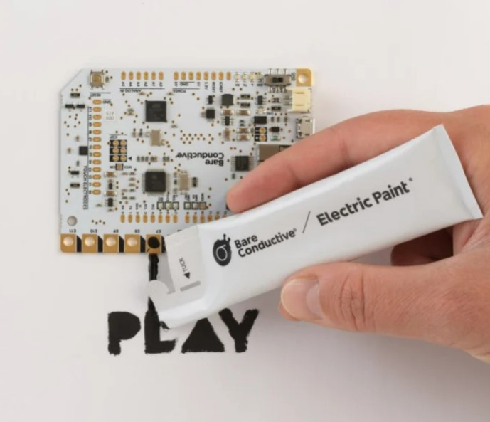 Bare Conductive Black Electric Paint for Conductive Paint (10ml)