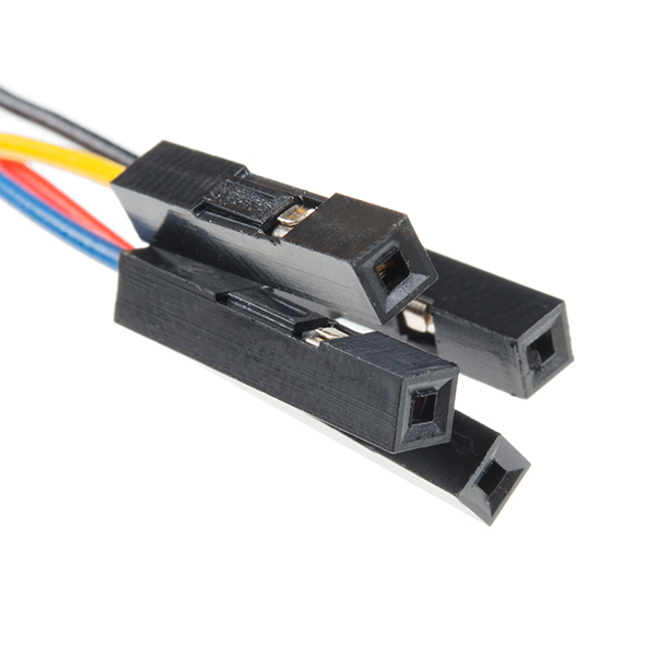 Qwiic Cable - Breadboard Jumper (4-pin) Female JST 150mm (ของแท้จาก SparkFun)