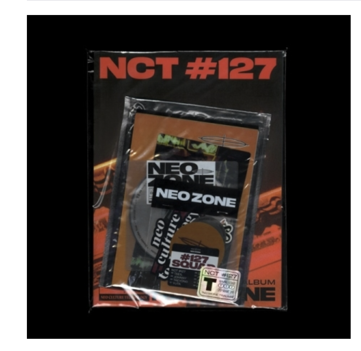 NCT 127 -NCT 127 - Album Vol.2 [NCT #127 Neo Zone] (T Ver.) + โปสเตอร์