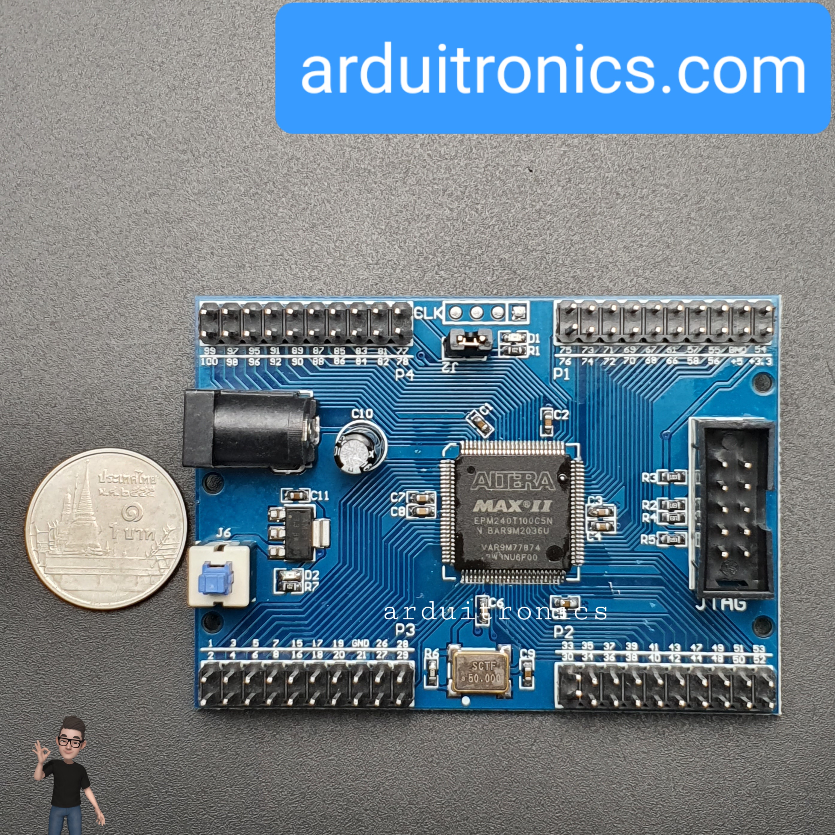 Altera MAXII (EMP240) CPLD Development Board