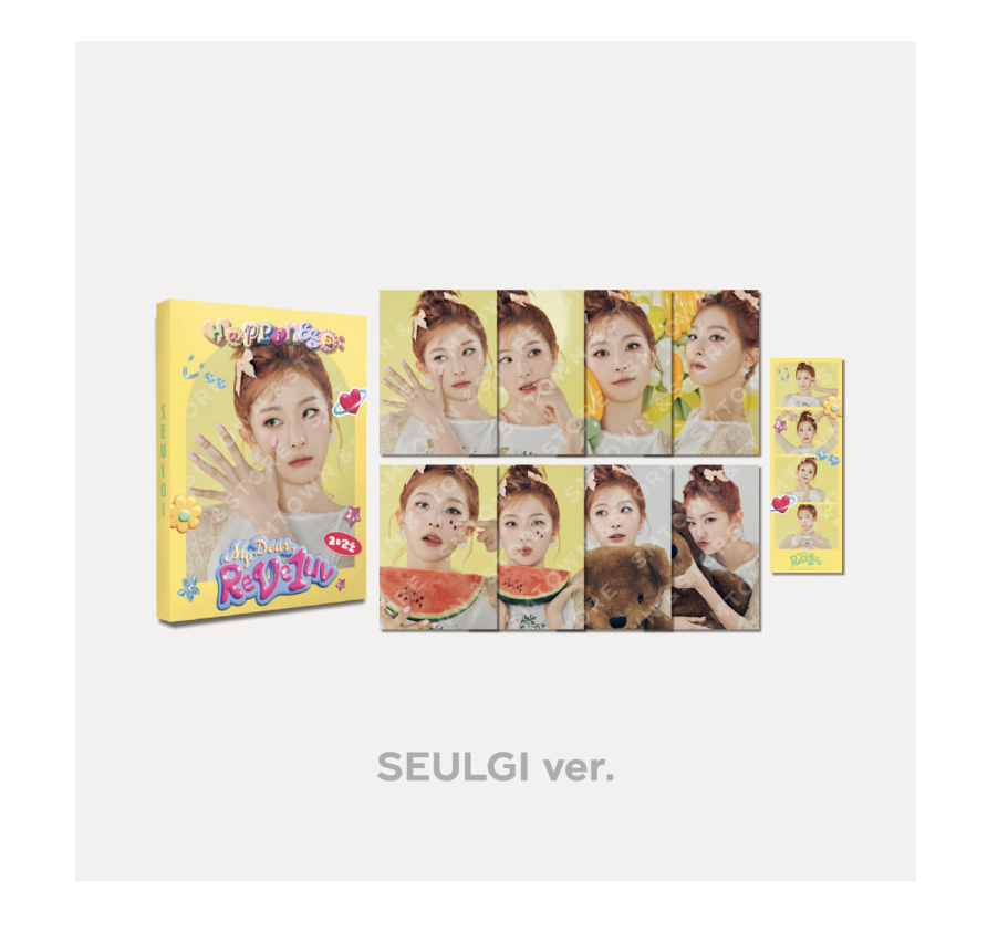 Red Velvet - Red Velvet 2024 FANCON TOUR <HAPPINESS: My Dear, ReVe1uv> MD -Postcard Book set แบบ Seulgi