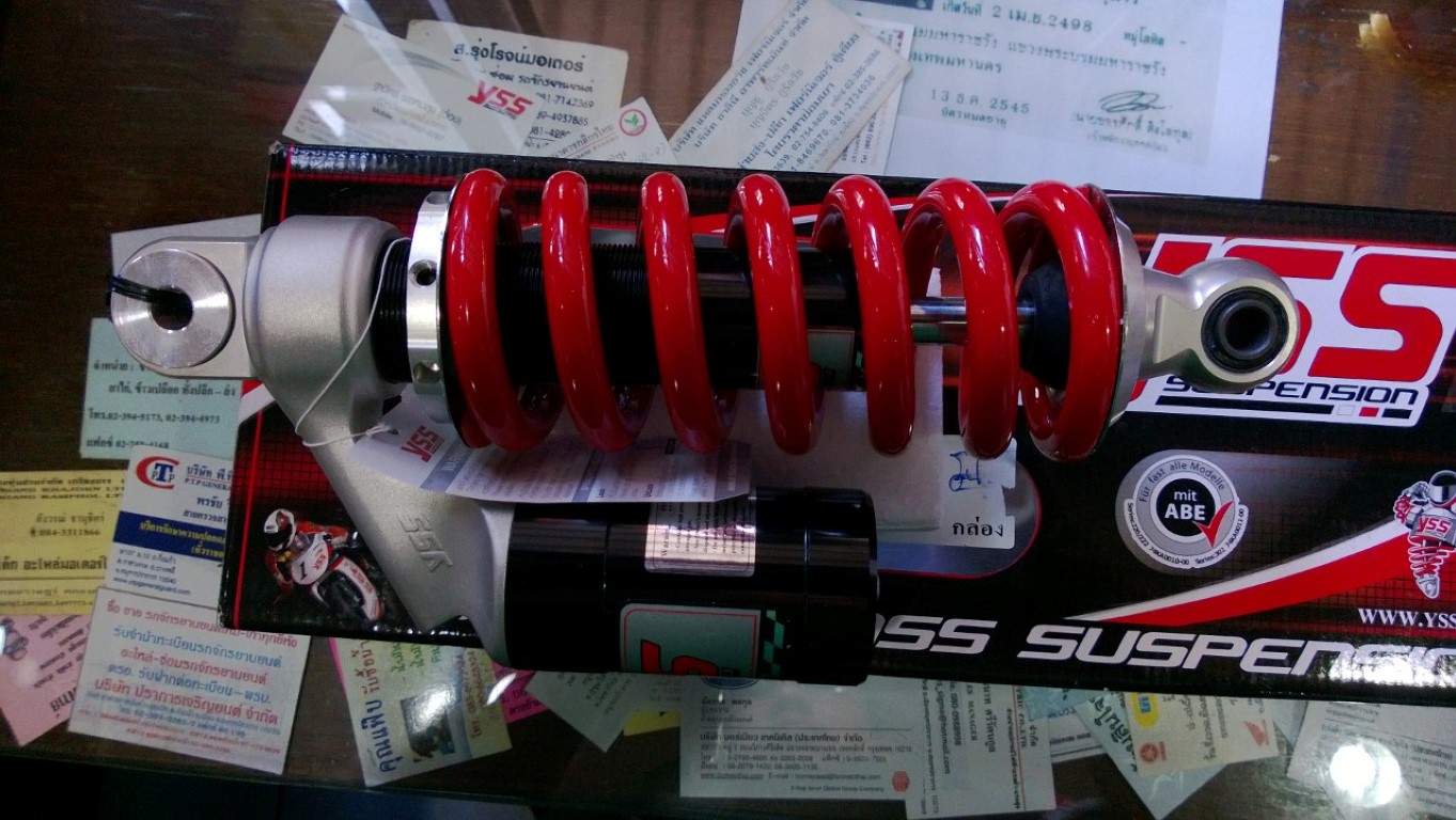 (MSX)โช้คหลัง Honda MSX 125 ยี่ห้อ YSS รุ่น C series