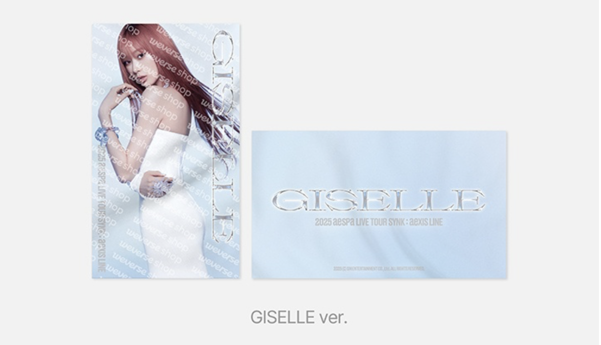 aespa - [SYNK : aeXIS LINE MD]. -SLOGAN. แบบ Giselle