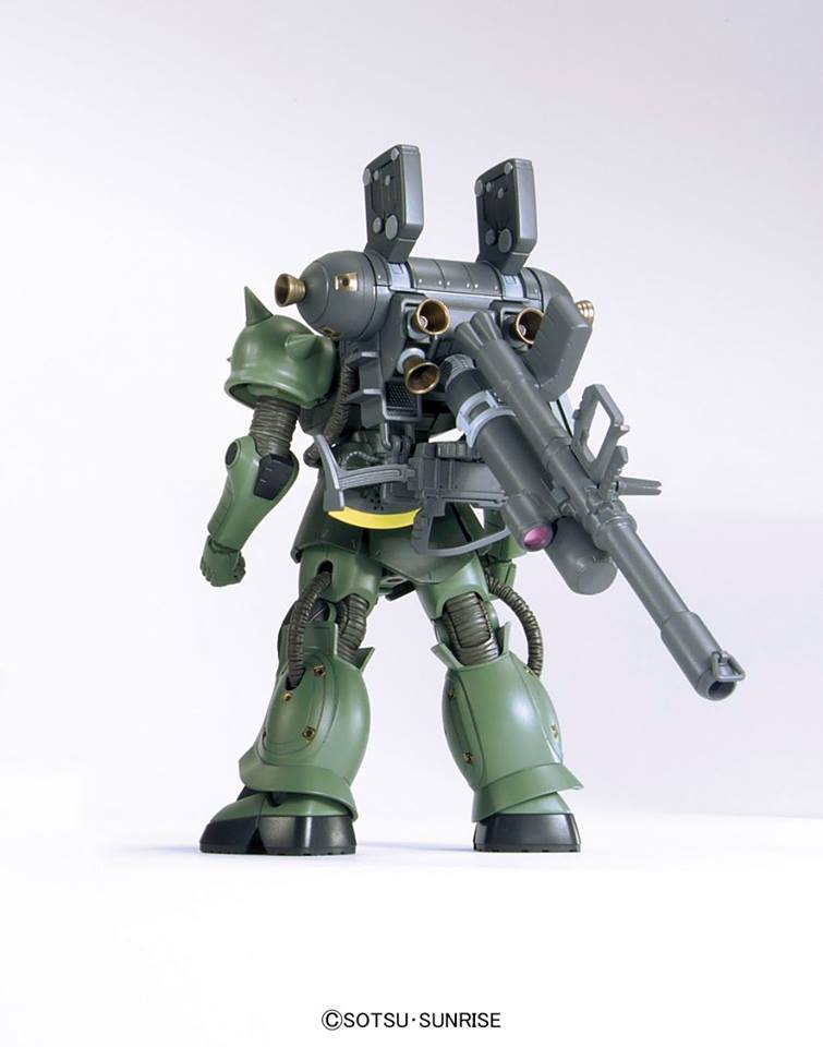 HG 1/144 MS-06 Zaku II + Big Gun Set (Gundam Thunderbolt Ver.)