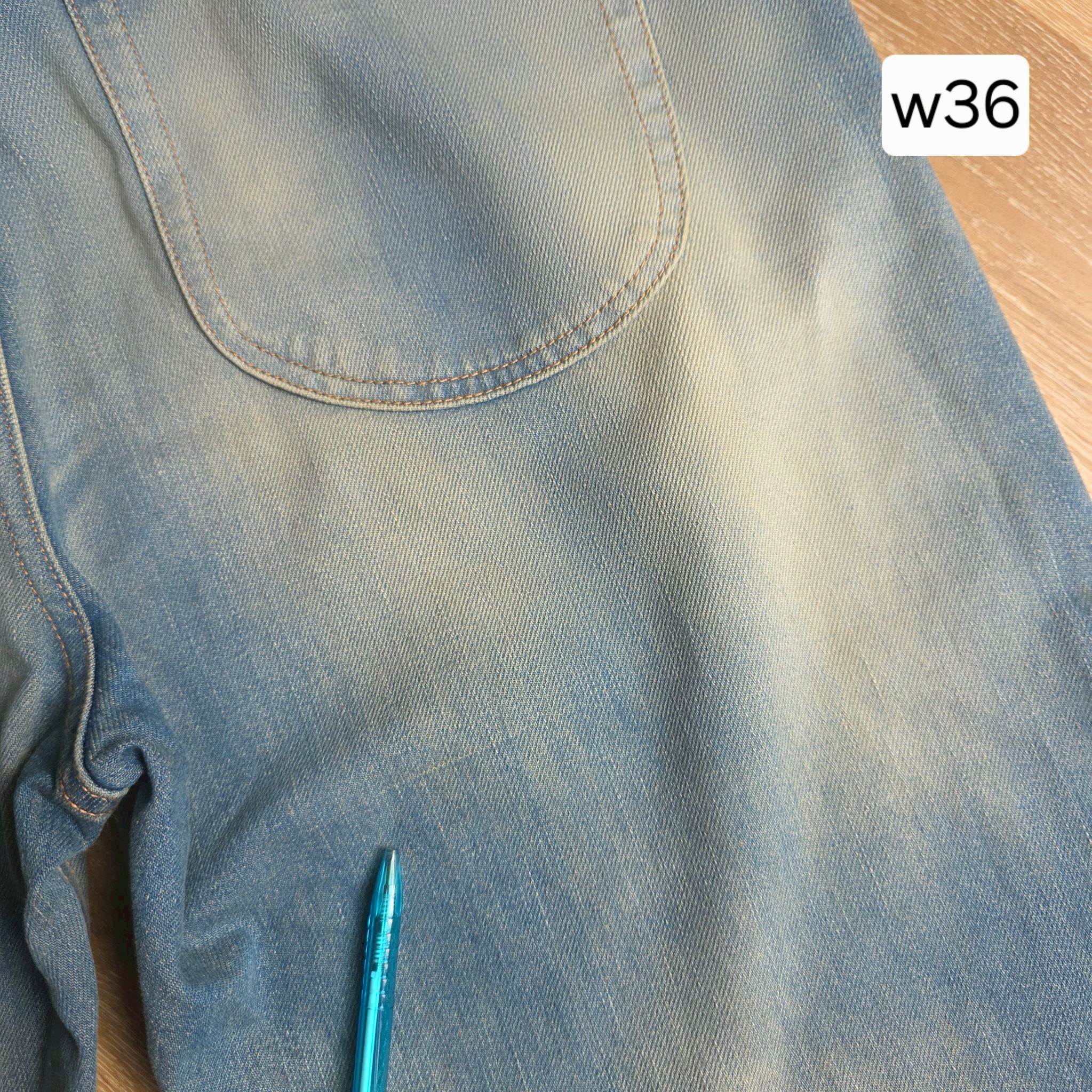 [DEFECT] Off-White Diag Raw Patch 90s Skate J – Dirty Blue [MADE IN ITALY]