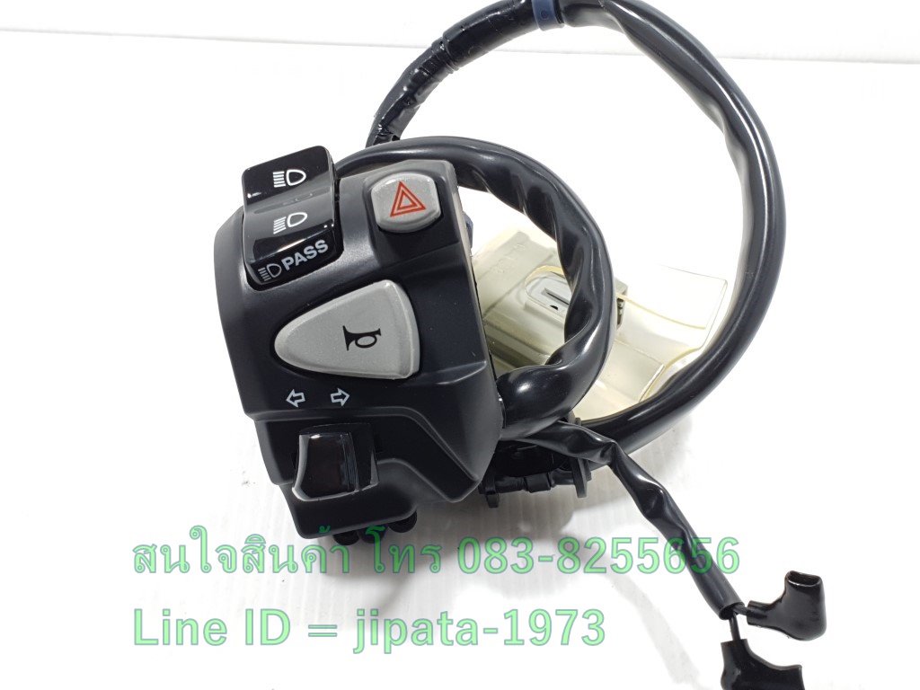(CB650 R) สวิทช์แฮนด์ด้านซ้าย Honda CB650 R (รุ่นมีสวิทช์ฟังค์ชั่น) แท้