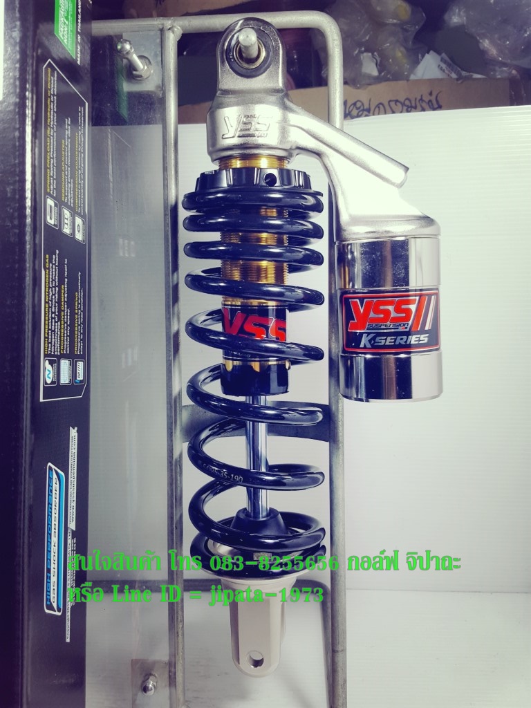 (Click,Mio) โช้คอัพหลังเดี่ยว YSS รุ่น K Series สำหรับ Honda Click,Scoopy i,Mio