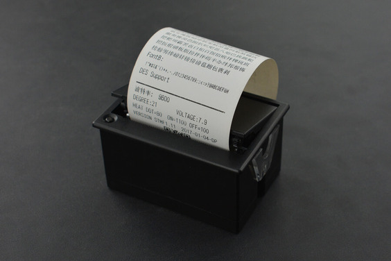 Embedded Thermal Printer - TTL Serial แถมสายไฟและสายต่อพ่วง (แท้จาก DFRobot)