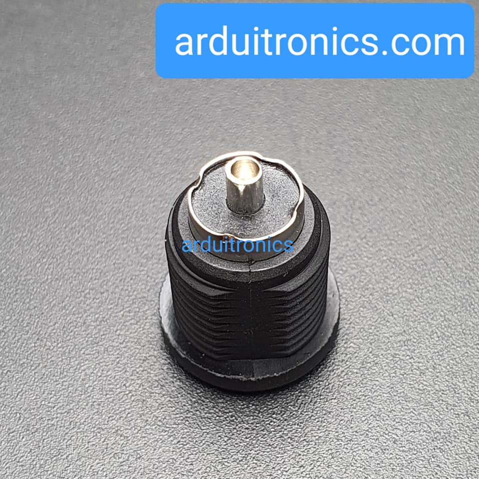 DC-022D DC-DC Power Socket 5.5-2.5mm Female Socket เกลียวยาว 11 mm