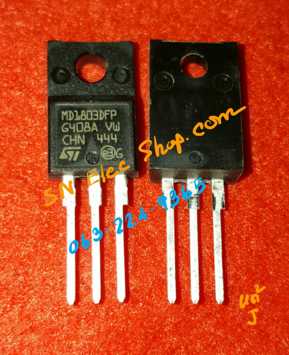 Hor : MD1803DFP 10A. 1500V. (TO-220F)