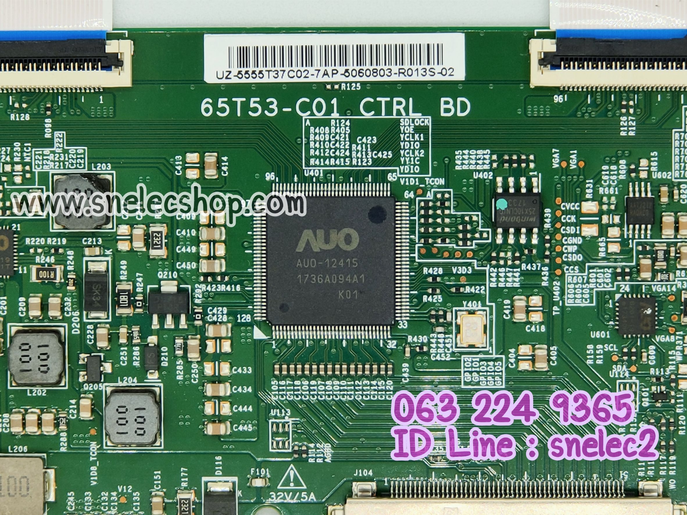 T-CON 4K พาร์ท 65T53-C01 CTRL BD จอ 65 นิ้ว