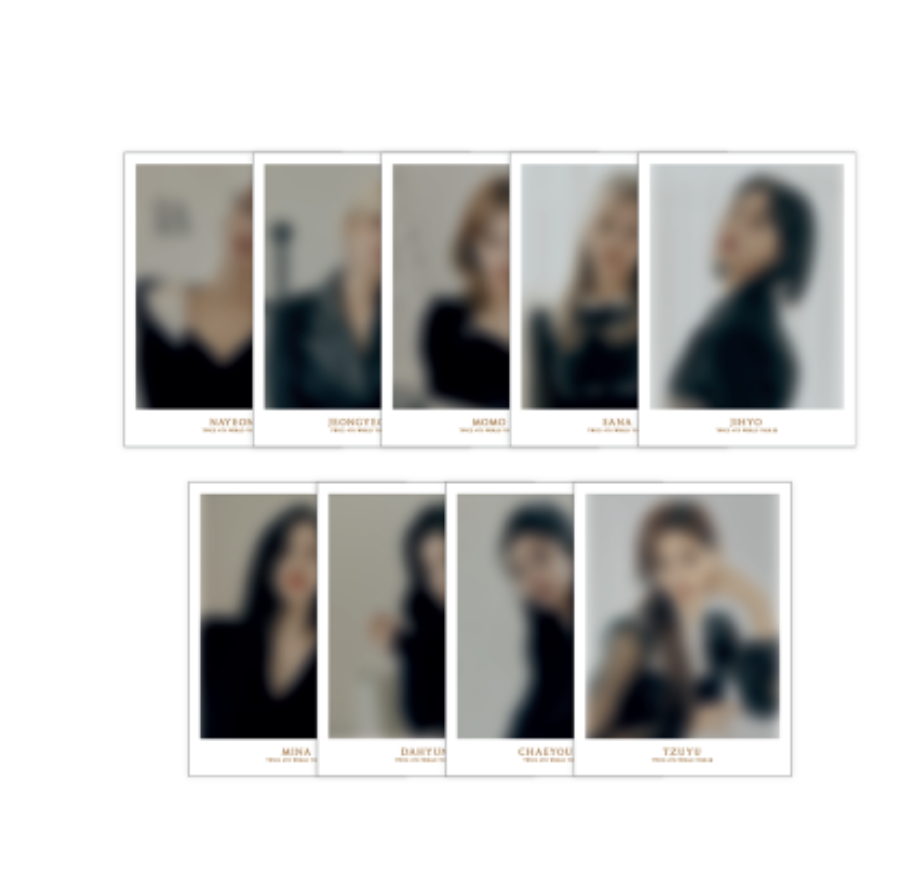 TWICE - 4TH WORLD TOUR Ⅲ 2ND MD - MINI POSTER SET