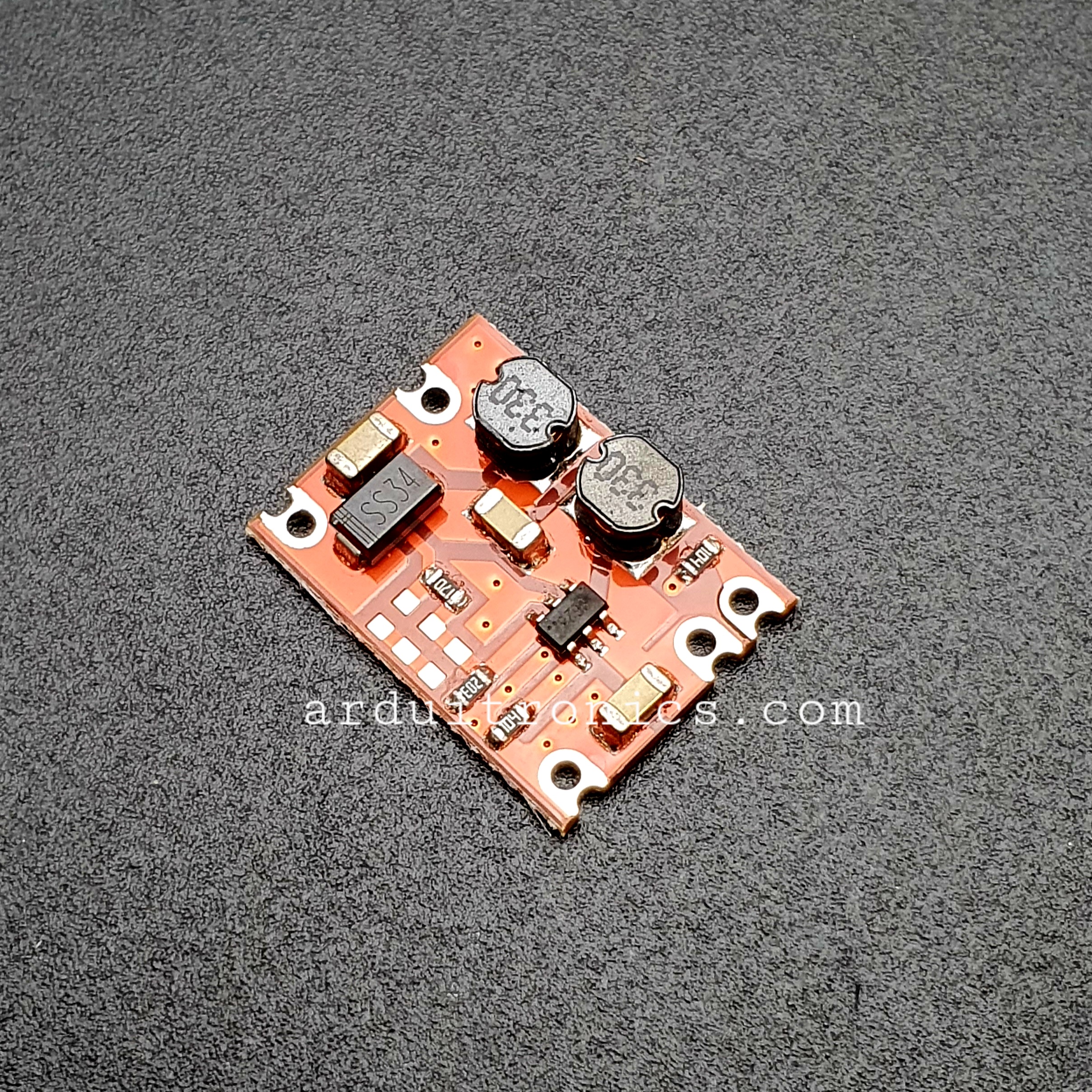 DC Automatic Step-Up and Step-Down Power Supply Module 3-15V to 5V 600mA โมดูลแปลงไฟ 3-15V เป็น 5V 600mA