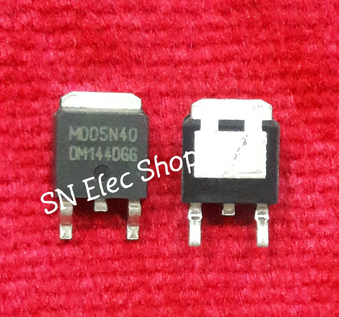 MDD5N40 MOSFET N-Channel MOSFET 400V, 3.4 A, 1.6Ω