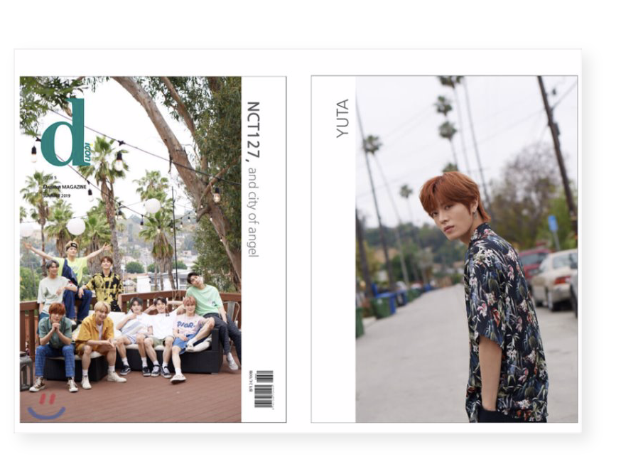 D-icon 디아이콘 vol.05 NCT127 - NCT127, and city of angel : 2019 - แบบ Yuta