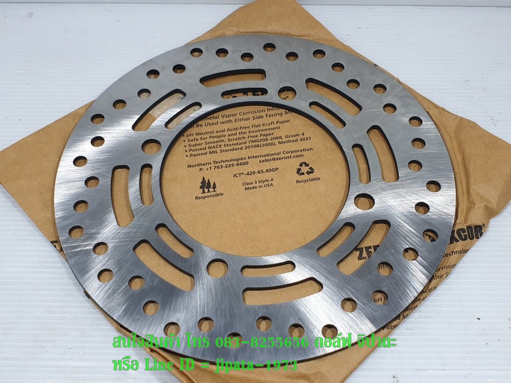 (PCX) จานเบรคหน้า Honda All New PCX ปี 2018 แท้