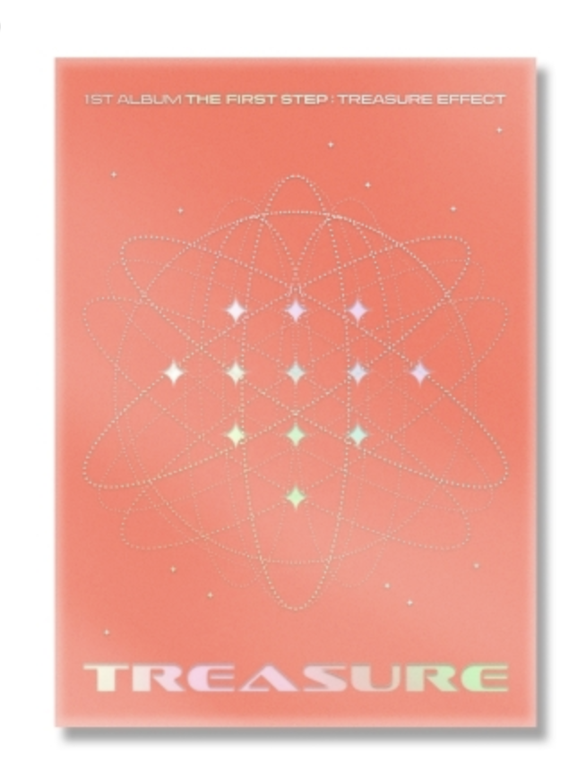 TREASURE - 1st ALBUM [THE FIRST STEP : TREASURE EFFECT] หน้าปก Orange