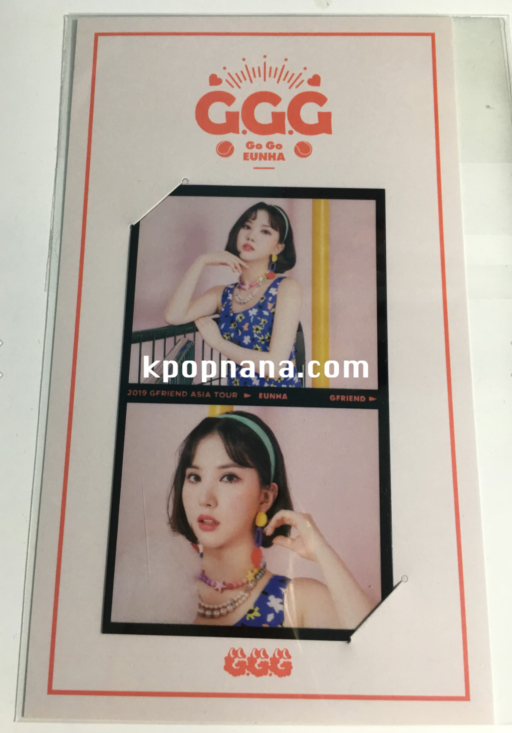 2019 GFRIEND ASIA TOUR [GO GO GFRIEND!] ของหน้าคอน - Film set แบบ Eunha พร้อมส่ง