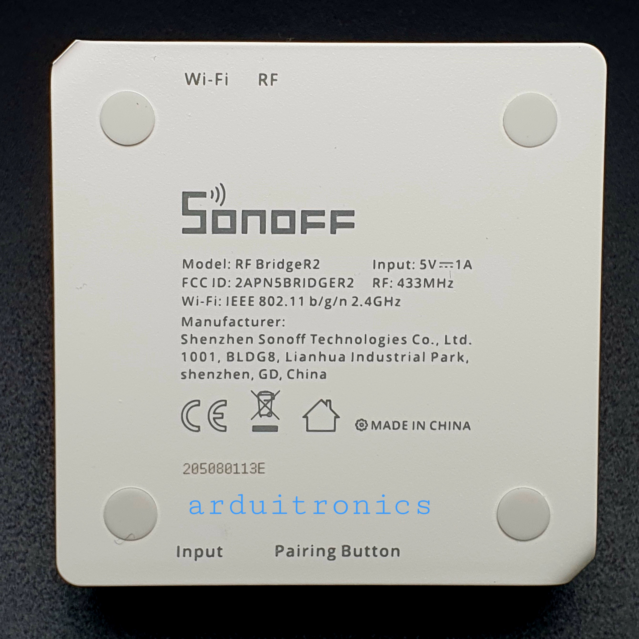 Sonoff RF Bridge R2 รุ่นใหม่ 433MHz RF Bridge สีขาว ระบบบ้านอัจฉริยะ สำหรับควบคุมรีโมทสมาร์ทโฮม